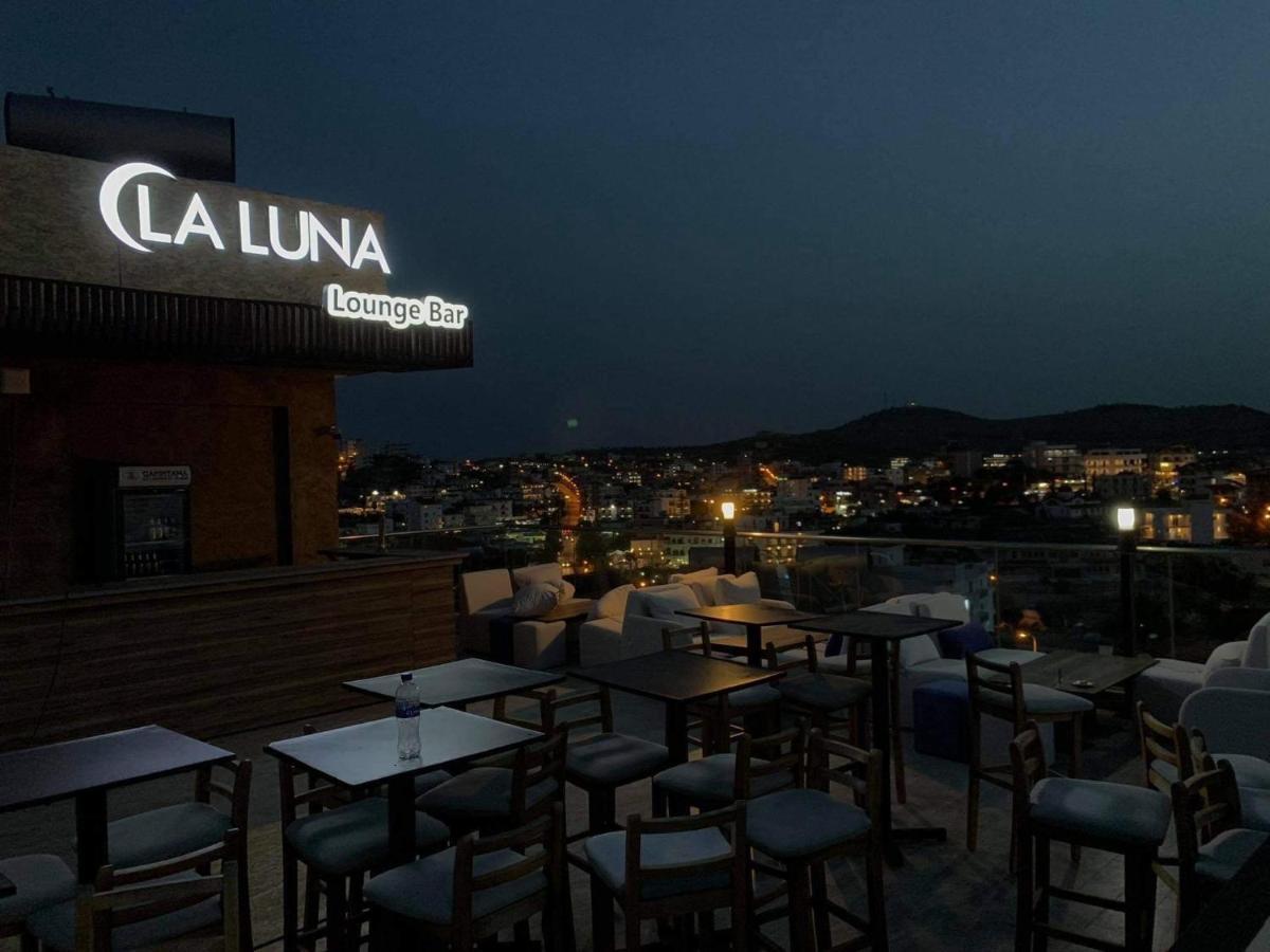 La Luna Hotel Ksamil Bagian luar foto