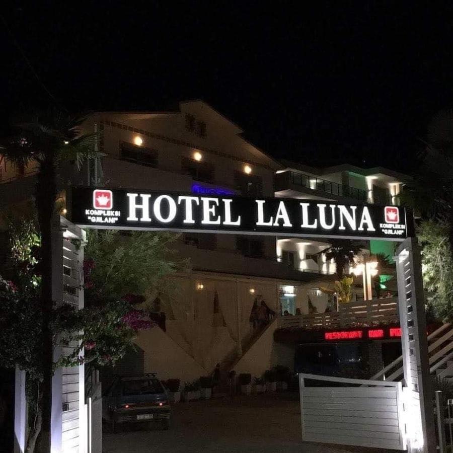 La Luna Hotel Ksamil Bagian luar foto